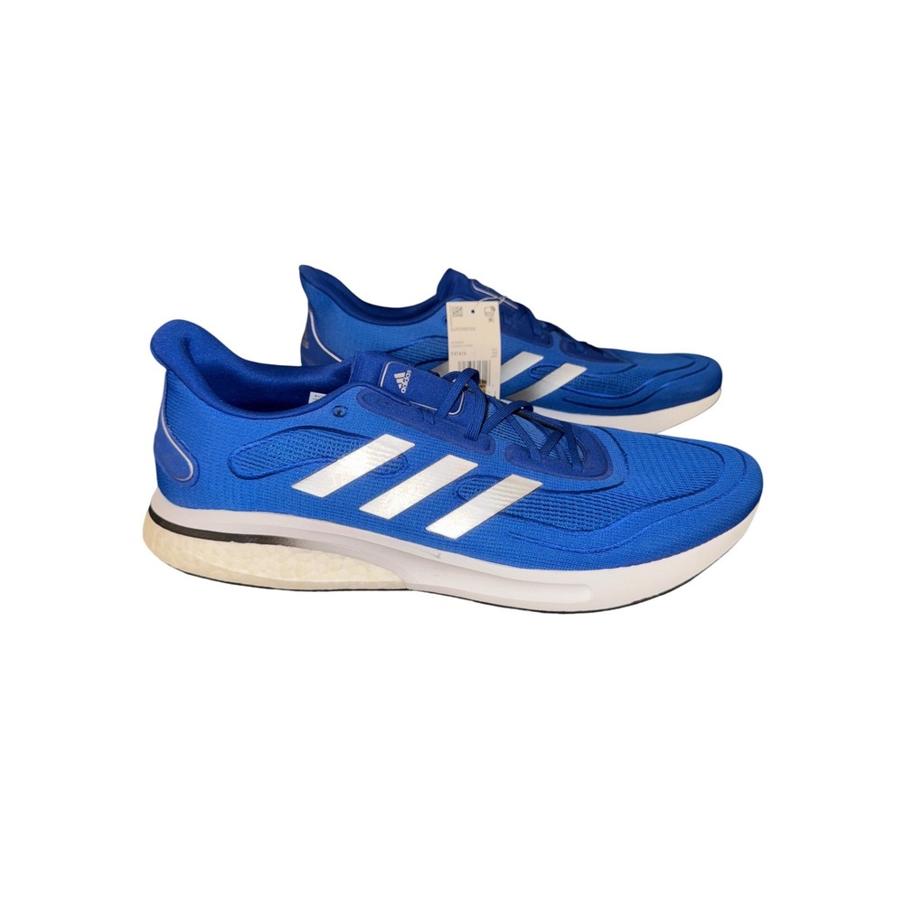 Adidas Supernova Running Course a Pied Men Blue Shoes FX7415 Size 10.5